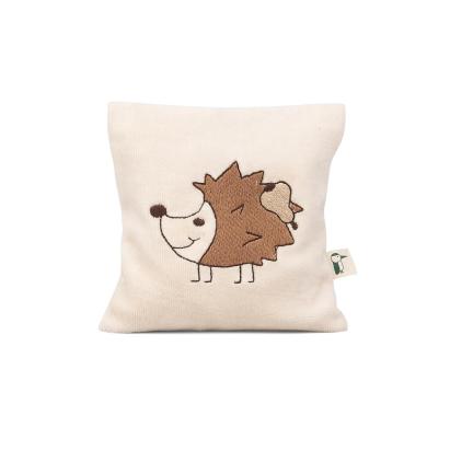 Pernuță termică anticolici BIO cu semințe de in și husă lavabilă, arici