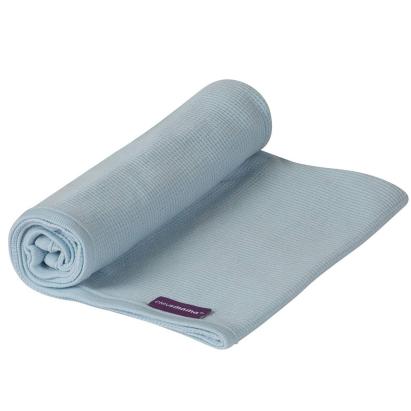 Paturica din bumbac Waffle Weave 70 x 90 cm- Blue Clevamama 3461