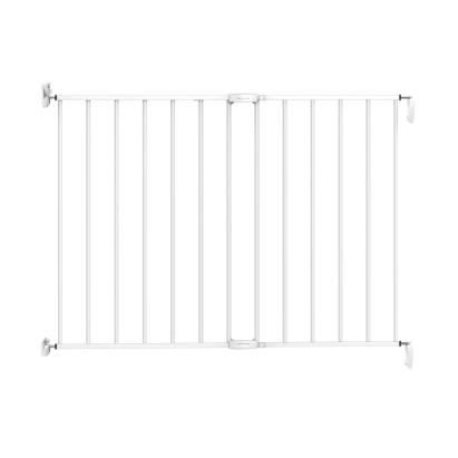 Poarta de siguranta extensibila Noma, 62–102 cm, metal alb, N93361