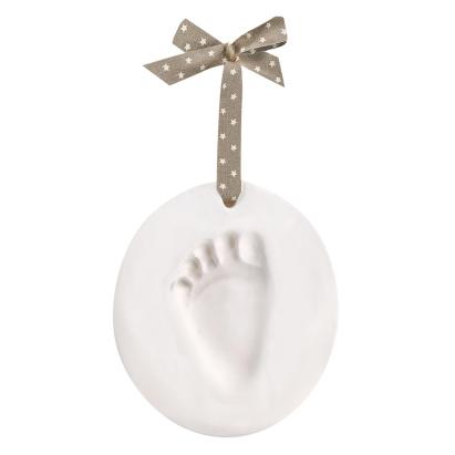 Set dublu organic pentru amprenta mana si picior bebelusi Grunspecht