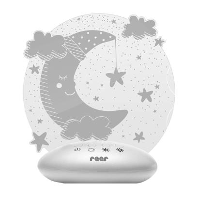 Lampa de veghe pentru copii Reer ColorLumy Moon cu LED si 7 culori
