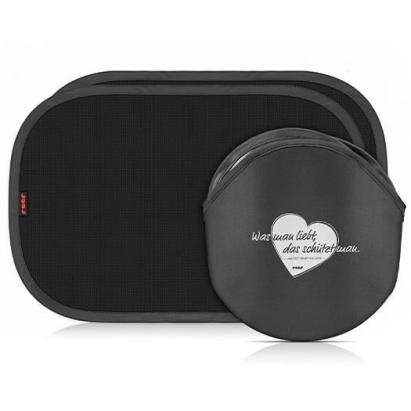 Set 2 parasolare auto Reer TravelKid Sun Pure, UV 50+, fara ventuze