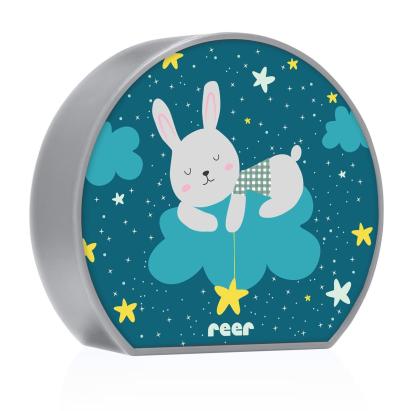Lampa de veghe LED Bunny Reer pentru bebelusi, 0+ luni