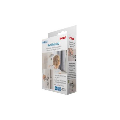 Set 2 protecții pentru clanță ușă din silicon, acoperire completă, Reer