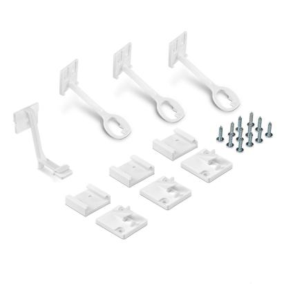 Sigurante copii pentru sertare si usi de dulap, 3 buc, albe, Reer