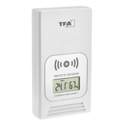 Transmitator wireless pentru temperatura si umiditate cu LCD TFA 30.3241.02