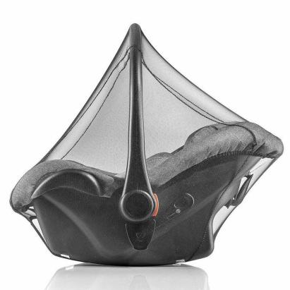 Plasă antiinsecte pentru scaun auto bebeluși grupa 0/0+ REER, neagră