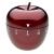 Timer analog pentru bucatarie APPLE, forma mar, otel inoxidabil, rosu, TFA 38.1030.05
