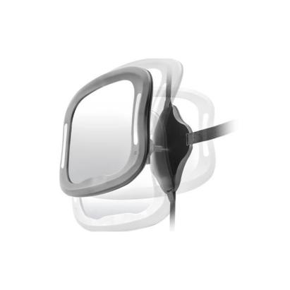 Oglinda auto pentru bebelusi cu LED si telecomanda, Reer BabyView