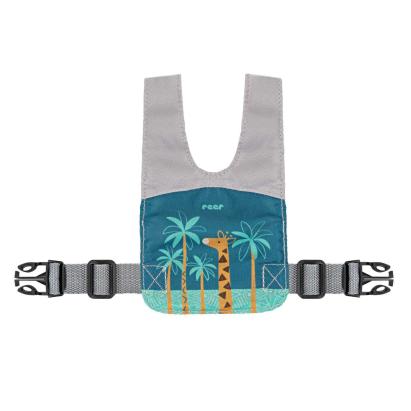 Ham de siguranta pentru bebelusi Reer Travelkid Go, reglabil, cu frau detasabil