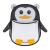 Saculet din plasa pentru jucarii de baie, prindere cu ventuze, forma de pinguin, fara BPA, 0+ luni, Reer MyHappyPingu 76062