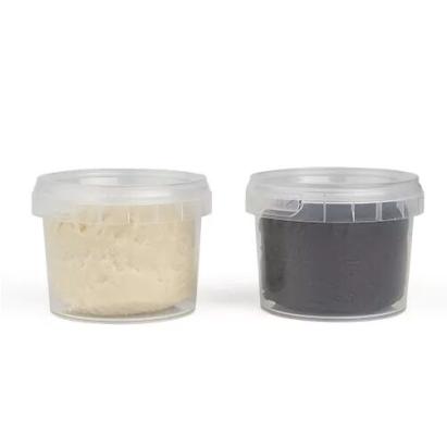 Set plastilina organica pentru copii 2 ani+, 2 culori, moale, Grunspecht