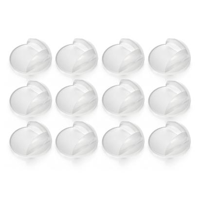 Set 12 protectii universale pentru colturi mobilier, transparente, Reer