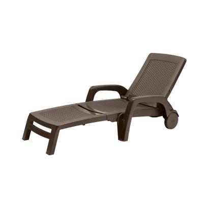 Leziter Șezlong Omaha maro