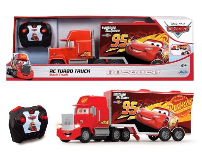 Camion cu telecomandă Turbo Mack Cars, scară 1:24, cu lumini și sunete