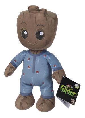 Jucarie de plus Disney Marvel Groot in pijama, 31 cm