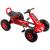 Kart cu pedale si roti gonflabile Driver Kidscare Rosu