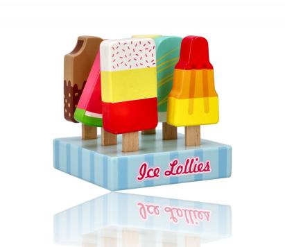 Set de inghetata pe bat cu suport Lelin L40228