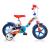 Bicicletă pentru copii Dino Bikes 108 Sport, 10 inch, alb cu albastru