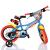 Bicicletă pentru copii Superman Dino Bikes 14 inch, albastru
