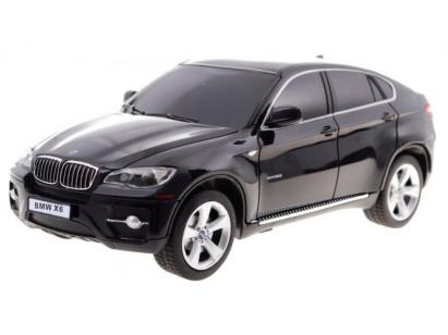 Masina cu telecomanda BMW X6 neagra, scara 1:24, Rastar