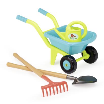 Set roabă cu ustensile de grădină pentru copii Ecoiffier