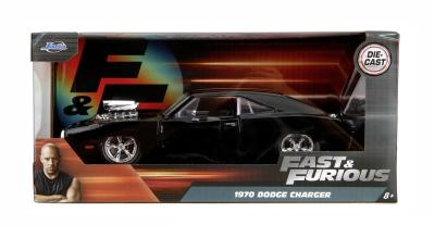 JADA FAST AND FURIOUS MASINUTA METALICA DODGE CHARGER 1970 SCARA 1 LA 24