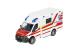MAJORETTE AMBULANTA METALICA MERCEDES BENZ SPRINTER SCARA 1 LA 43