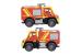 Mașină de pompieri metalică Majorette Mercedes Unimog U530, 1:43