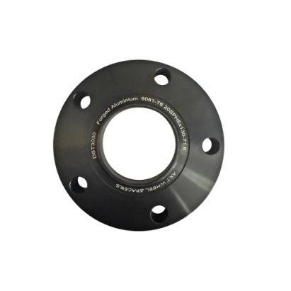 Distantier janta auto 20 mm 5x130, CB 71.6, aluminiu forjat, negru