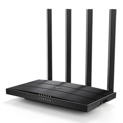 Router wireless TP-Link Archer C6U Gigabit AC1200 Dual-Band cu USB