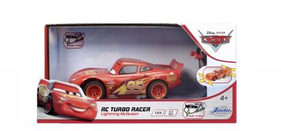 Masina cu telecomanda Fulger McQueen Turbo Racer, scara 1:24