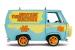 Set Scooby-Doo Mystery Machine din metal 1:24 cu Shaggy si Scooby-Doo