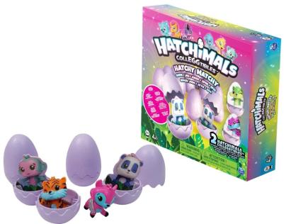 Joc de memorie Hatchimals Hatchy Matchy cu 24 oua si 2 figurine