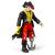 Masinuta Monster Jam Pirate's Curse cu figurina Captain Black