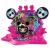 Figurina Zoobles Z-Girlz Panda transformabila cu Happitat, 5+