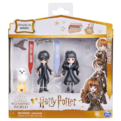 Set 2 figurine Harry Potter și Cho Chang Magical Minis, 7,5 cm