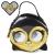 PURSE PETS GENTUTA MICRO PINGUIN NEGRU