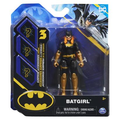 Figurină Batgirl articulată 10 cm cu 3 accesorii surpriză