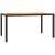 Set mobilier de grădină cu perne, 5 piese, negru, poliratan GartenMobel Dekor