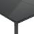 Set mobilier de grădină cu perne, 7 piese, negru, poliratan GartenMobel Dekor