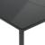 Set mobilier de grădină cu perne, 7 piese, negru, poliratan GartenMobel Dekor