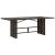 Set mobilier de grădină cu perne, 7 piese, maro, poliratan GartenMobel Dekor