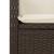 Set mobilier de grădină cu perne, 7 piese, maro, poliratan GartenMobel Dekor