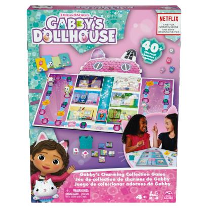 Joc de colecție Gabby's Dollhouse cu farmece, 2-4 jucători, 4+ ani