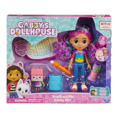 Set de arta Gabby's Dollhouse cu papusa Gabby si accesorii creative