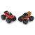 MONSTER JAM SET 2 MASINUTE METALICE LUMBERJACK SI AXE SCARA 1:64