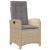 Set mobilier pentru grădină, 7 piese, cu perne, bej, poliratan GartenMobel Dekor
