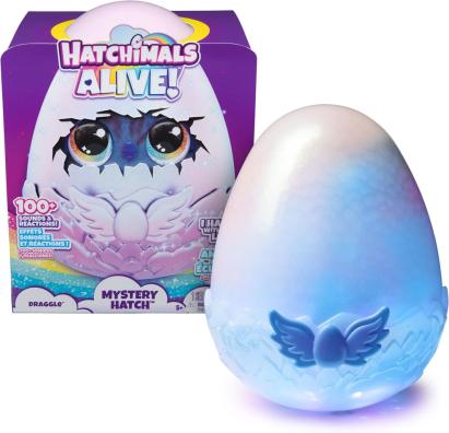 HATCHIMALS ALIVE MISTERY HATCH OU DRAGGLE