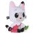 Pisica interactiva Pandy Paws de plus Gabby's Dollhouse, 30 cm